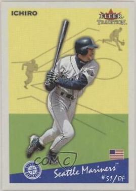 Ichiro #88 Baseball Cards 2002 Fleer Tradition