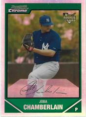 Joba Chamberlain [Refractor] #BDP18 Baseball Cards 2007 Bowman Chrome Draft Picks Prices