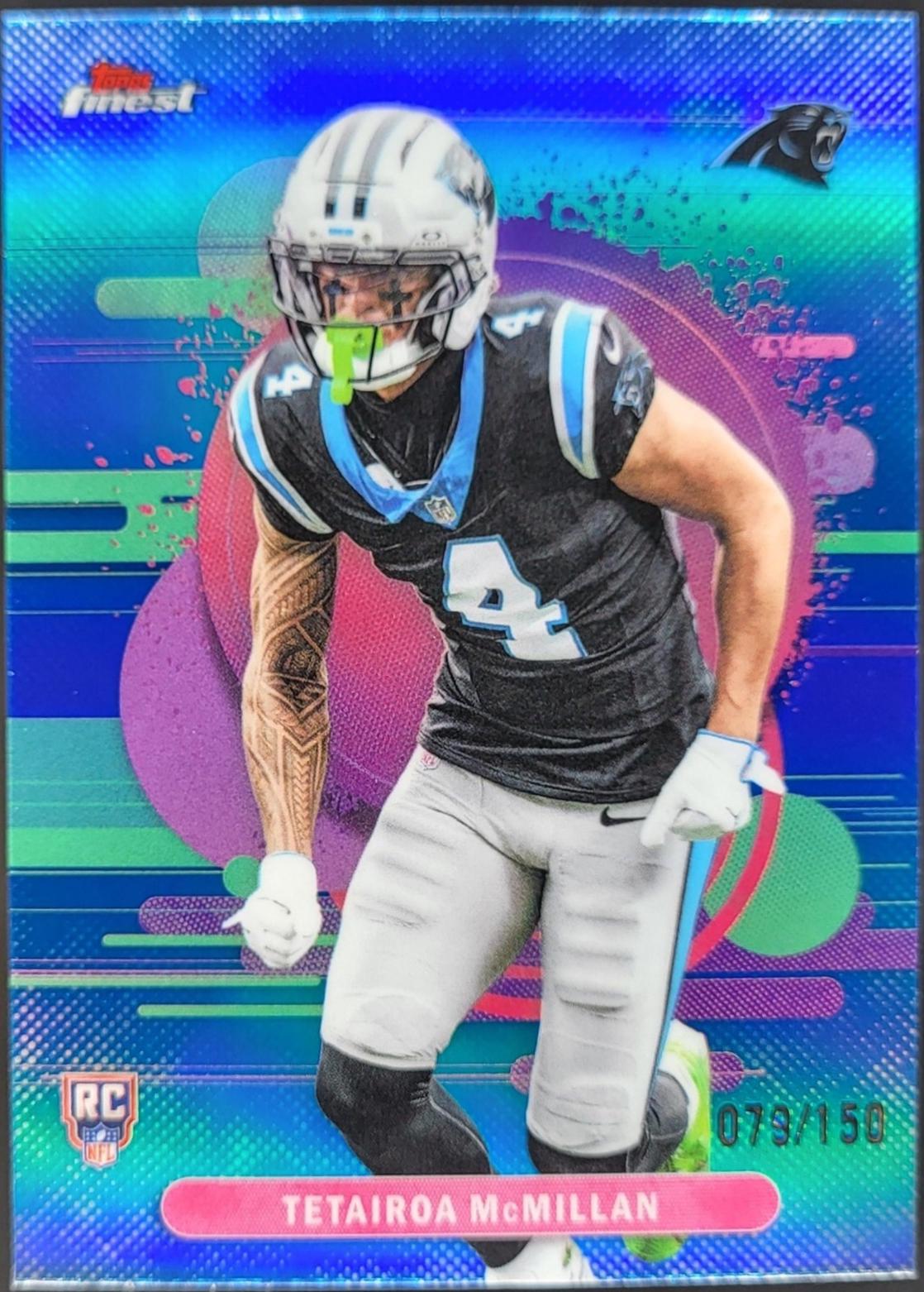 Tetairoa McMillan [Blue Refractor] #115