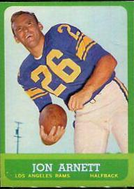 Jon Arnett #40 Football Cards 1963 Topps