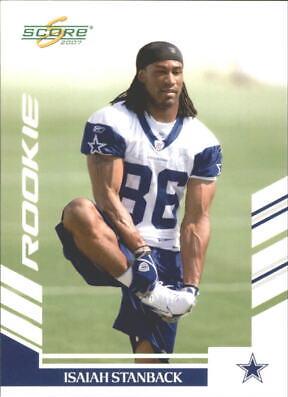 Isaiah Stanback #337 Football Cards 2007 Panini Score