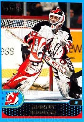 Martin Brodeur #3 Hockey Cards 2001 O Pee Chee