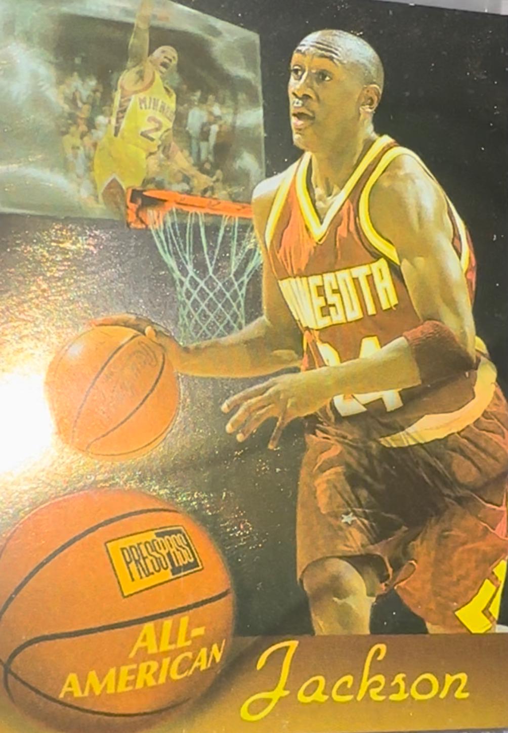 Bobby Jackson #A10 Basketball Cards 1997 Press Pass All American