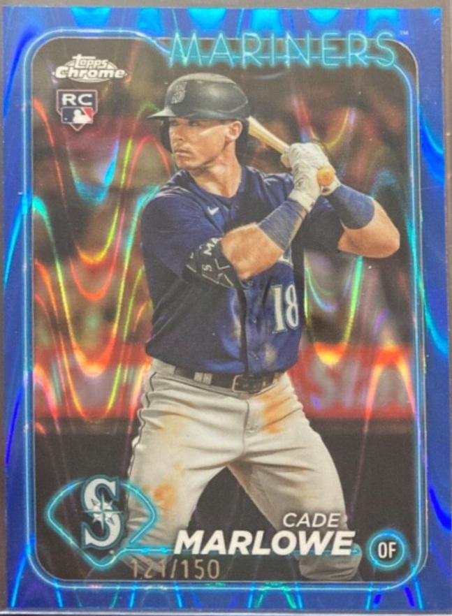 Cade Marlowe [RayWave Blue Refractor] #266
