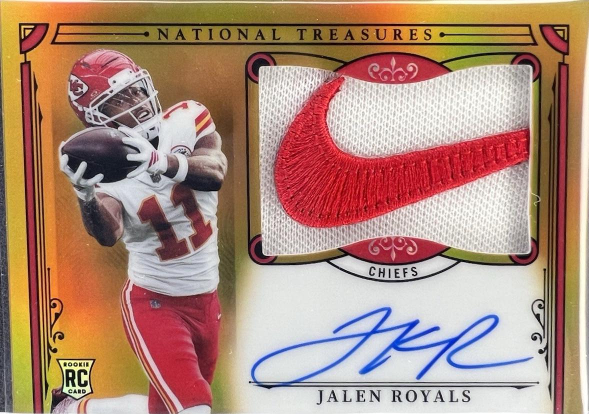 Jalen Royals [Premium Gold Rookie Patch Autograph] #187