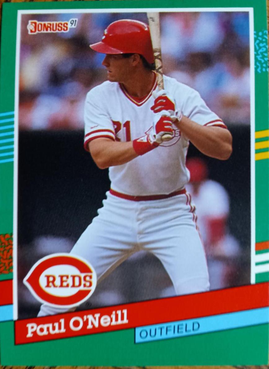 Paul O'Neill #583 1991 Donruss Baseball