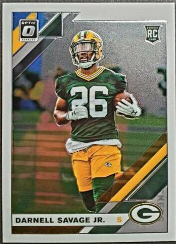 Darnell Savage Jr. #109 Football Cards 2019 Donruss Optic