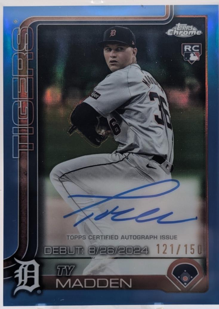 Ty Madden [Blue Refractor] #CRDA-TMA