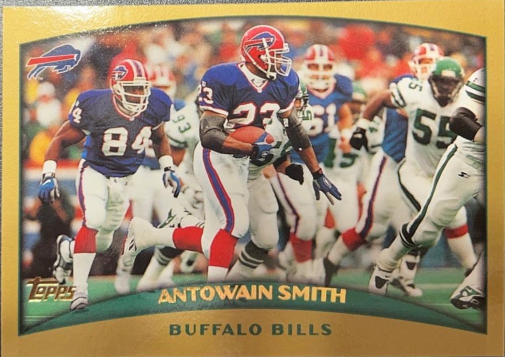 Antowain Smith #43 Football Cards 1998 Topps