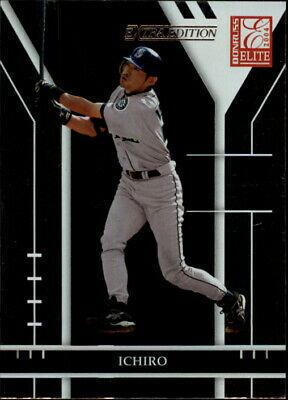 Ichiro #55 Baseball Cards 2004 Donruss Elite Extra Edition
