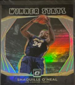 Shaquille O'Neal #1 Basketball Cards 2020 Panini Donruss Optic Winner Stays