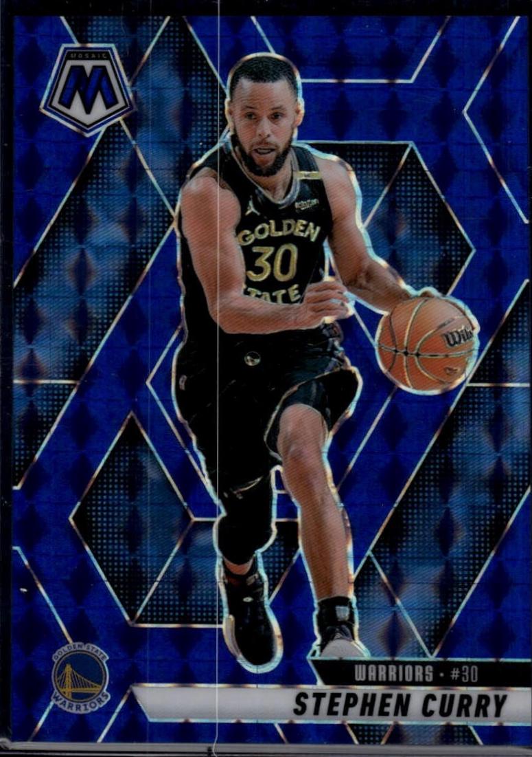 Stephen Curry [Blue] #163 Prices | 2024 Panini Mosaic | Basketball