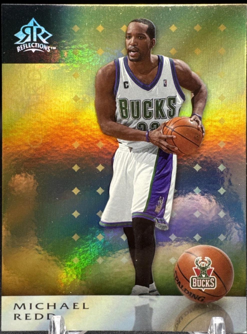 Michael Redd [Gold] #55 Prices | 2006 Upper Deck Reflections ...