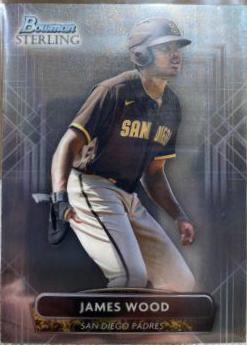 James Wood #BSP-57 2022 Bowman Sterling Baseball