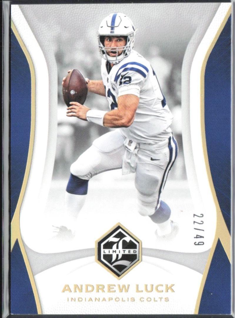 Andrew Luck #42 2018 Panini Limited Football