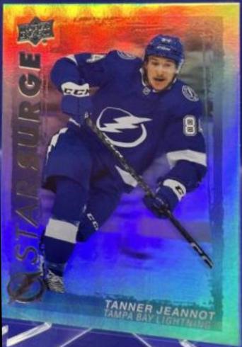 Tanner Jeannot #SS-1 Hockey Cards 2023 Upper Deck Star Surge