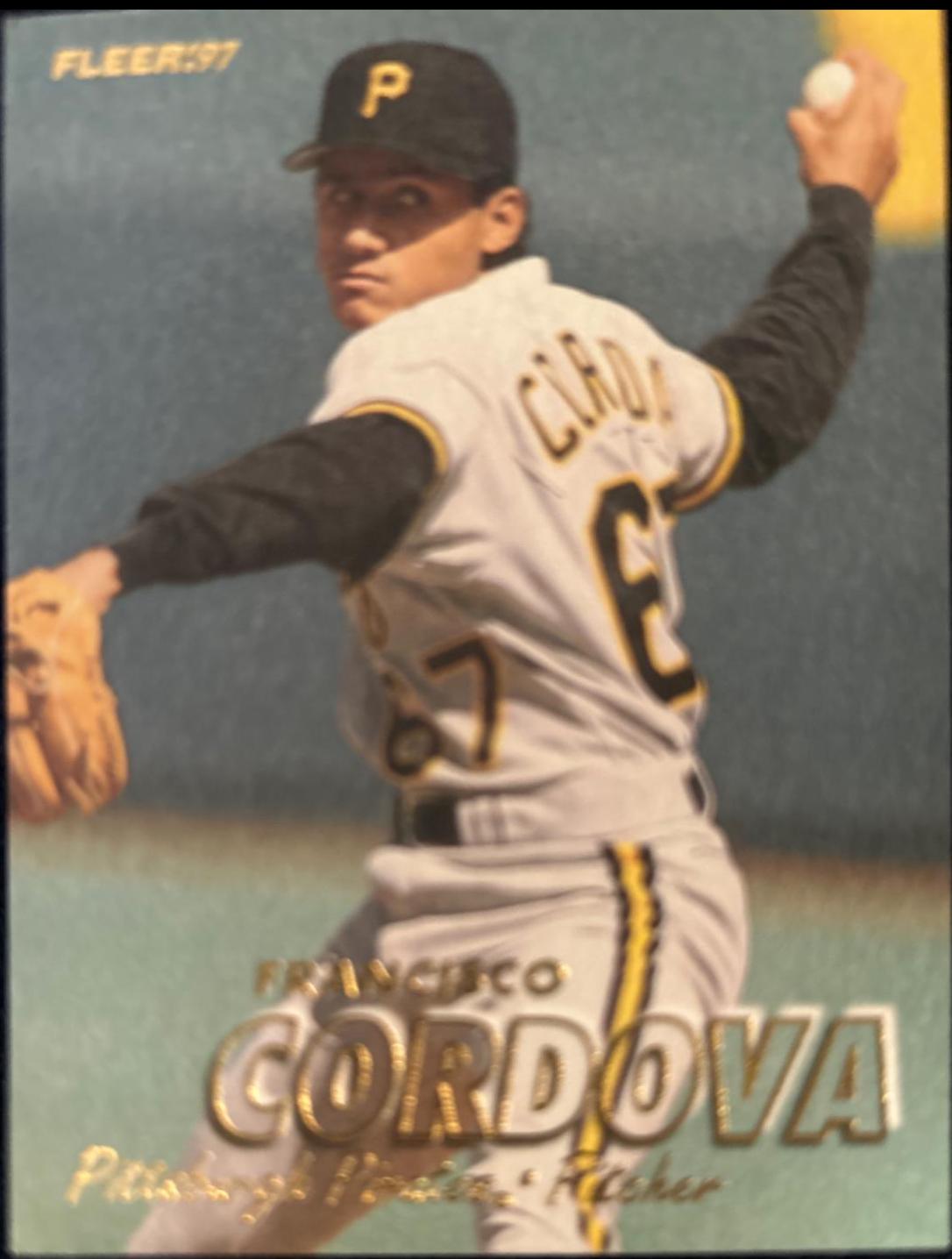 Francisco Cordova #426 Baseball Cards 1997 Fleer