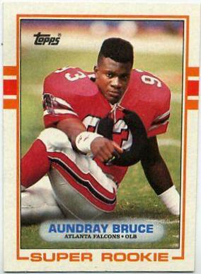 Aundray Bruce #337 Football Cards 1989 Topps