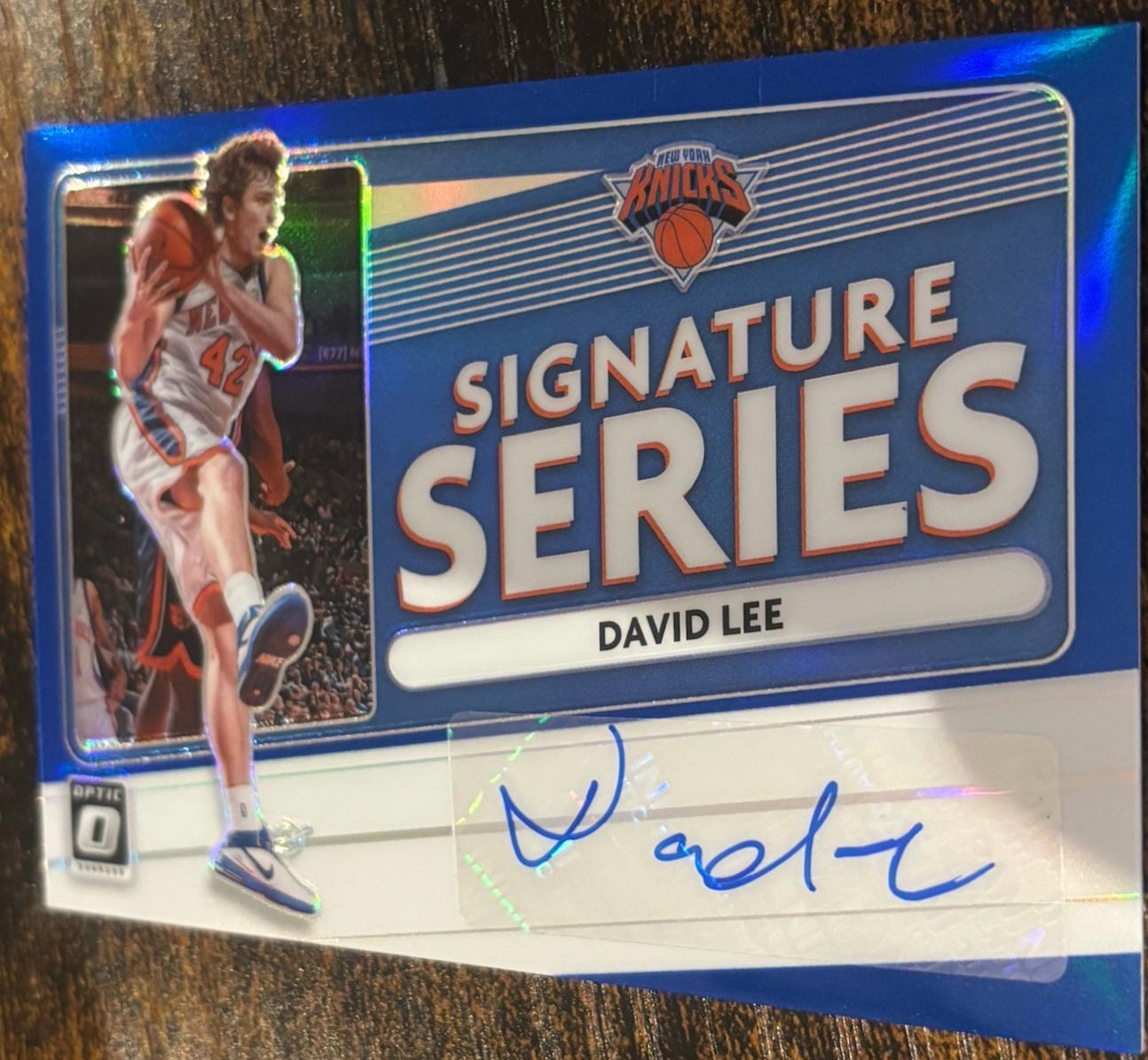 David Lee [Blue] #SS-DLE