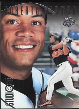 ROBERTO ALOMAR #29 Baseball Cards 1996 Studio