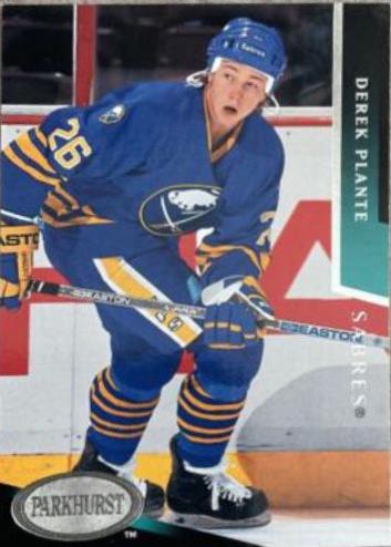 Derek Plante #293 Hockey Cards 1993 Parkhurst