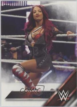 Sasha Banks #40 Wrestling Cards 2016 Topps WWE
