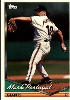 Mark Portugal #22T Baseball Cards 1994 Topps Traded