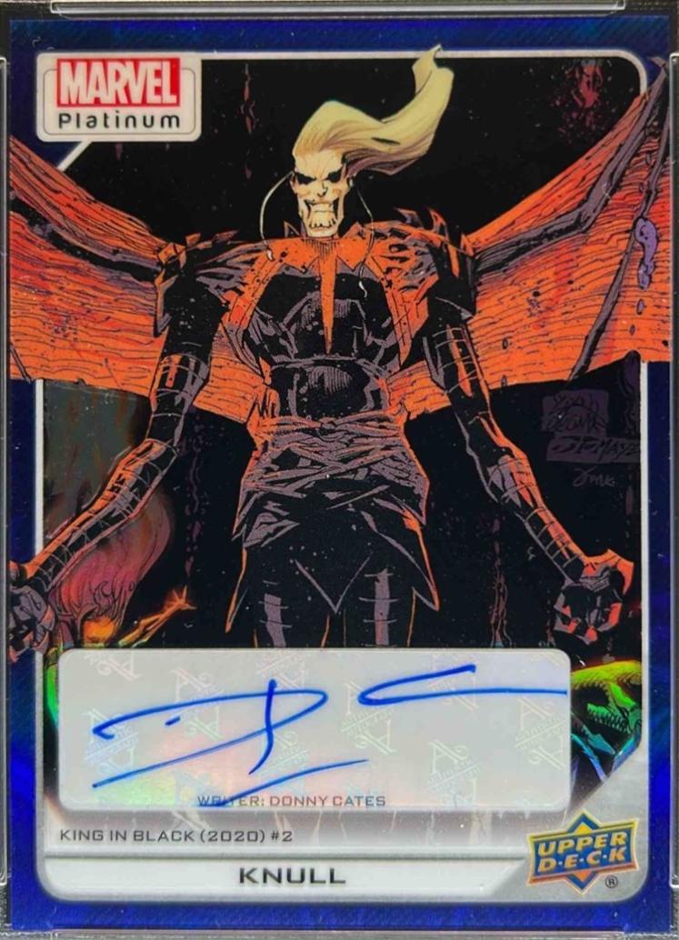 2023 Knull [Autograph Blue Rainbow] #128