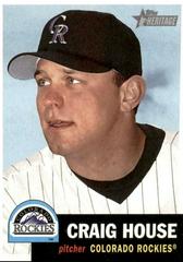 Craig House #177 Baseball Cards 2002 Topps Heritage Prices