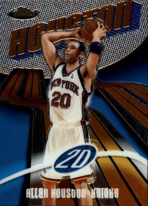 Allan Houston #20 Basketball Cards 2003 Finest