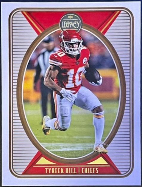 Tyreek Hill #45 2022 Panini Legacy Football