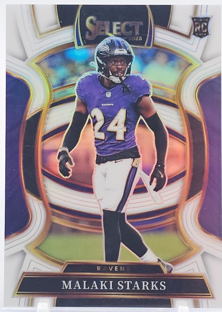 Malaki Starks [White Prizm] #61