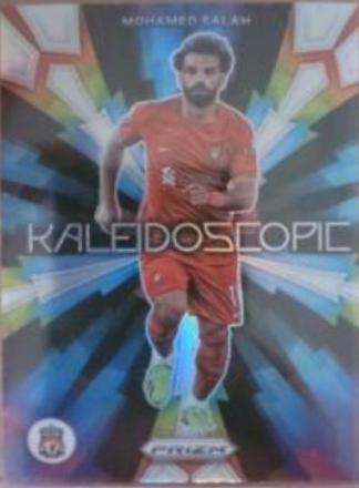 Mohamed Salah #13 Soccer Cards 2022 Panini Prizm Premier League Kaleidoscopic