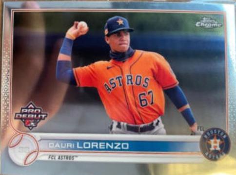 Dauri Lorenzo #PDC-42 2022 Topps Pro Debut Chrome Baseball