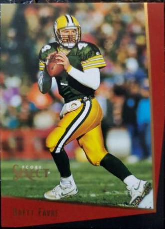 Brett Favre #43 Football Cards 1993 Panini Select