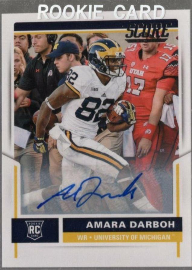 Amara Darboh #358 Football Cards 2017 Panini Score