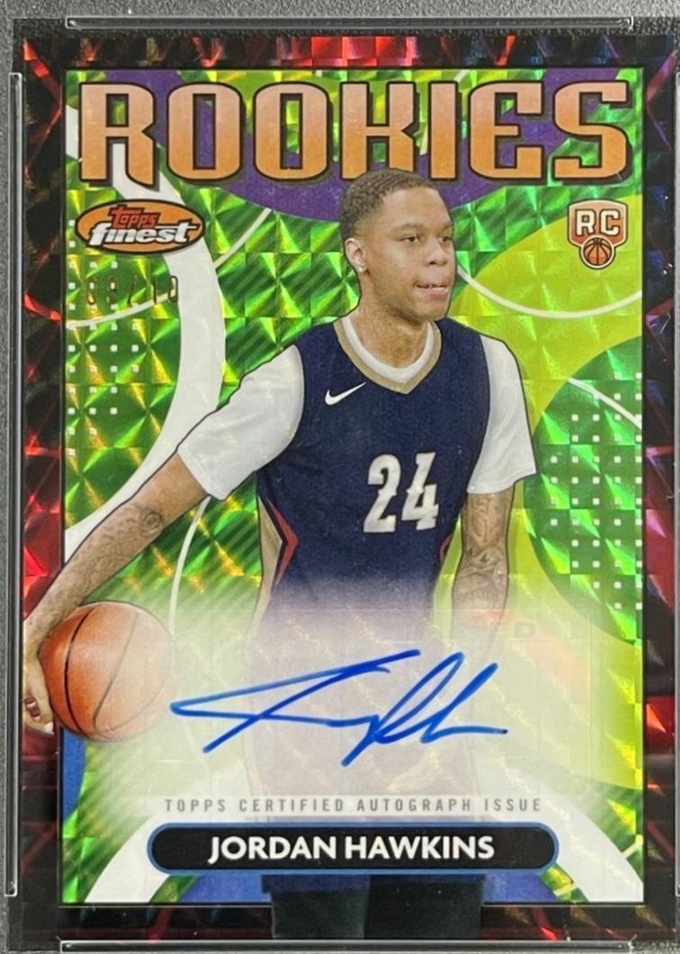 Jordan Hawkins [Red Black Vapor Refractor] #RFA-JOH