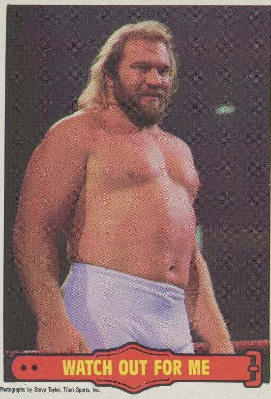 Watch Out for Me #28 Wrestling Cards 1985 O Pee Chee WWF Series 2