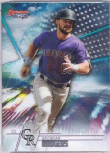 Brendan Rodgers #TP-13 Baseball Cards 2018 Bowman's Best Top Prospects