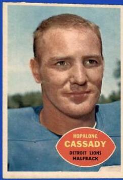 Howard Cassady #42 Football Cards 1960 Topps