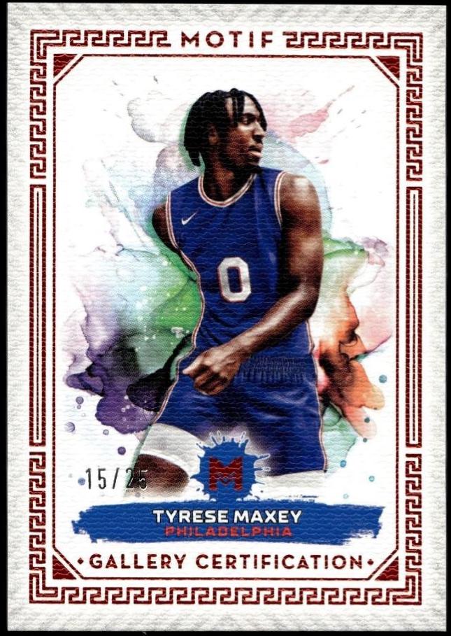 Tyrese Maxey [Cadmium Orange] #93