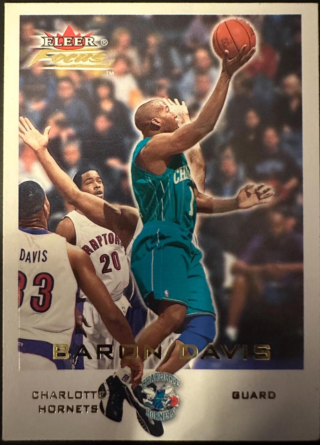 Baron Davis #88 Basketball Cards 2000 Fleer Focus