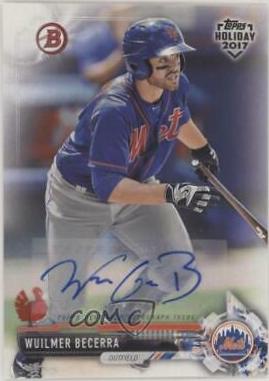 Wuilmer Becerra #TH-WB 2017 Topps Holiday Bowman Baseball