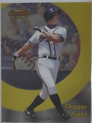 Chipper Jones #5 Baseball Cards 1998 Bowman's Best