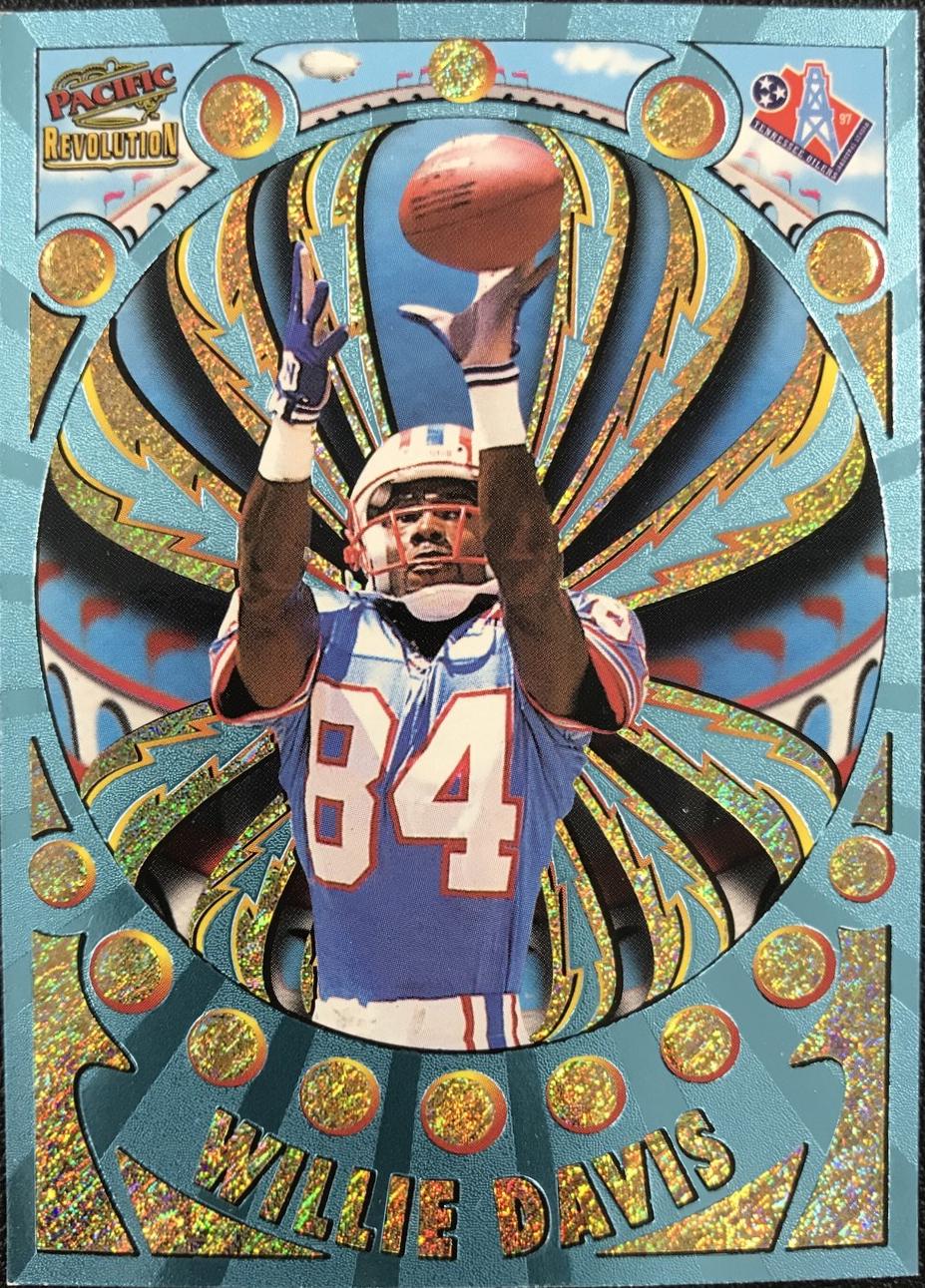 Willie Davis #142 1997 Pacific Revolution Football