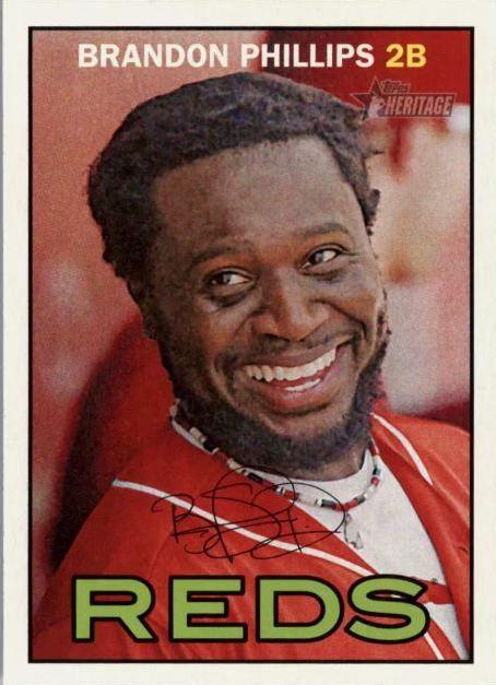 Brandon Phillips #23 Baseball Cards 2016 Topps Heritage