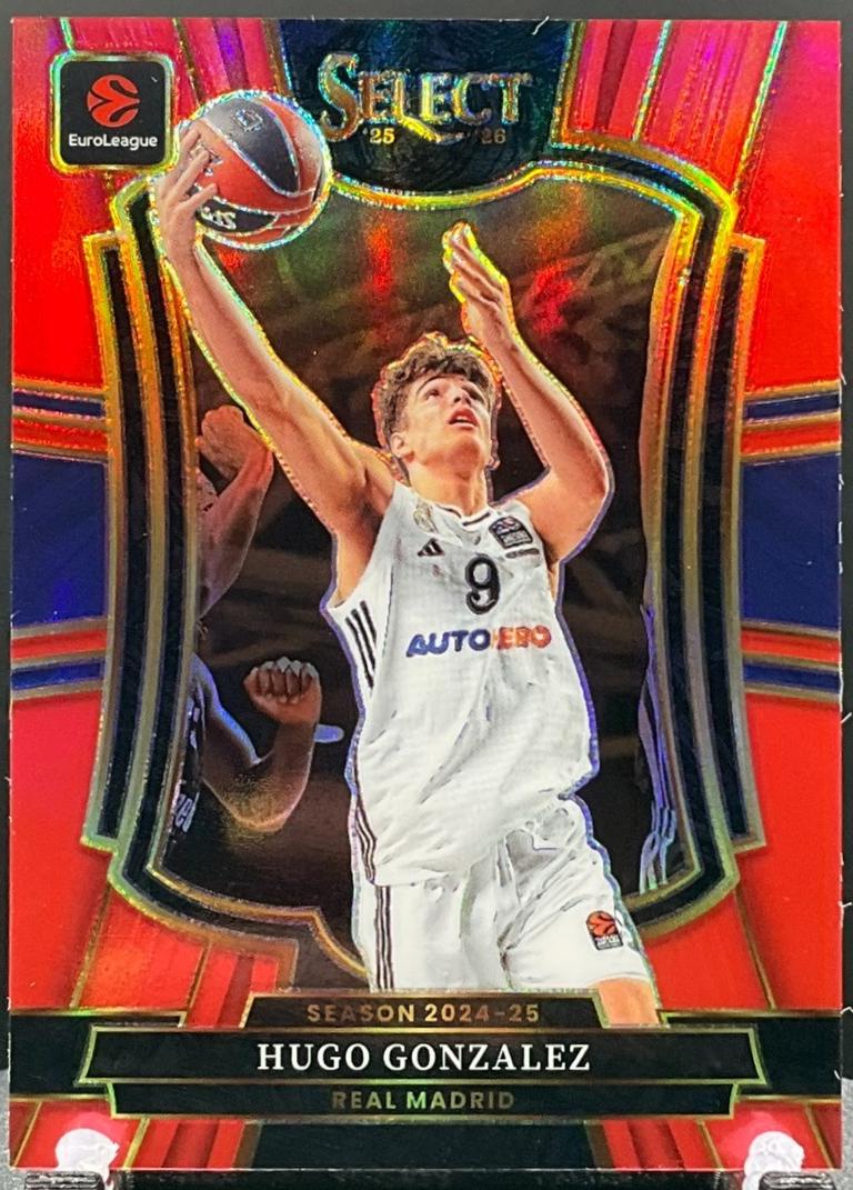 Hugo Gonzalez #106 2025 Panini Select Euroleague Basketball