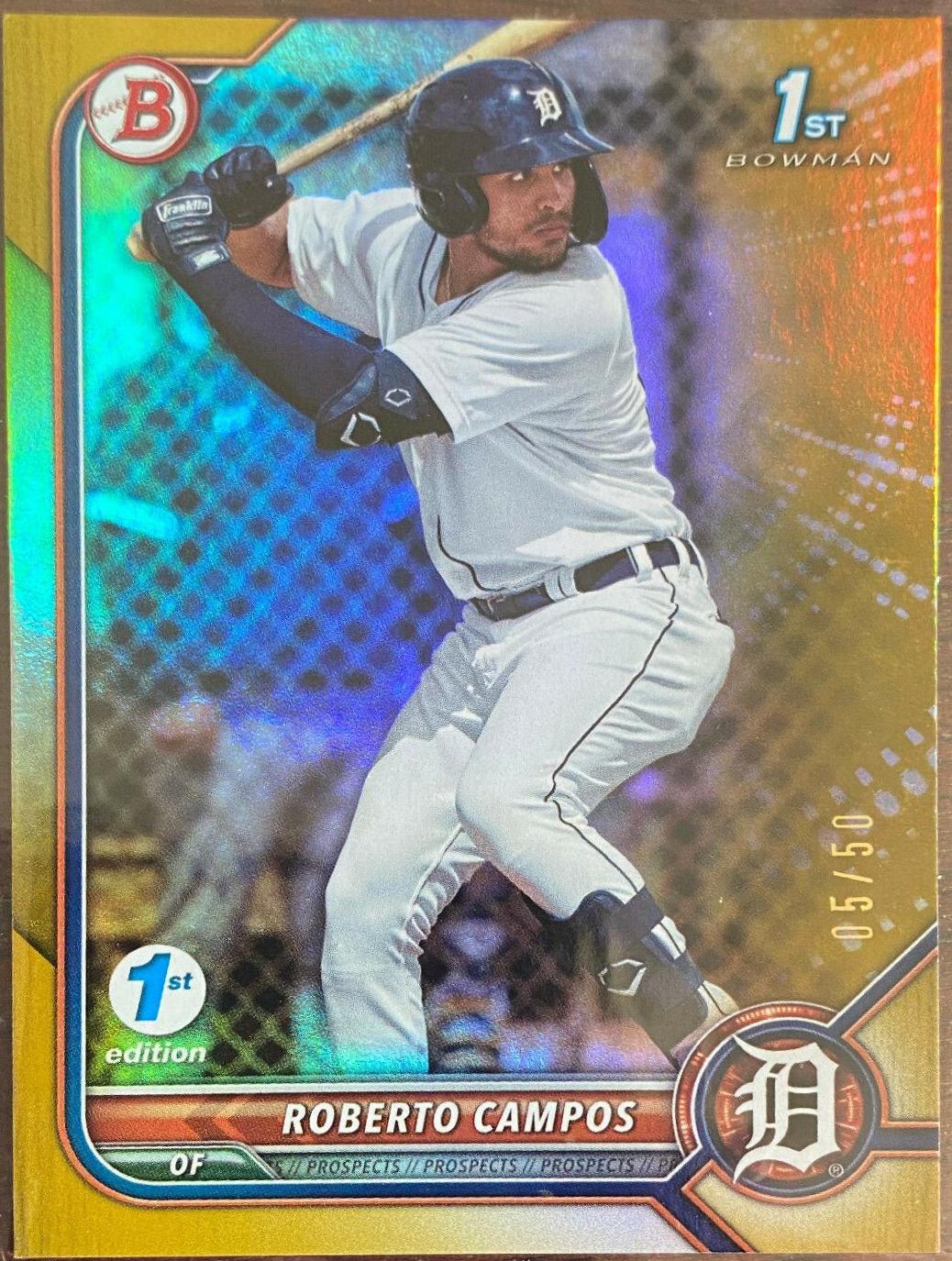 Roberto Campos [Gold Foil] #BPPF-14