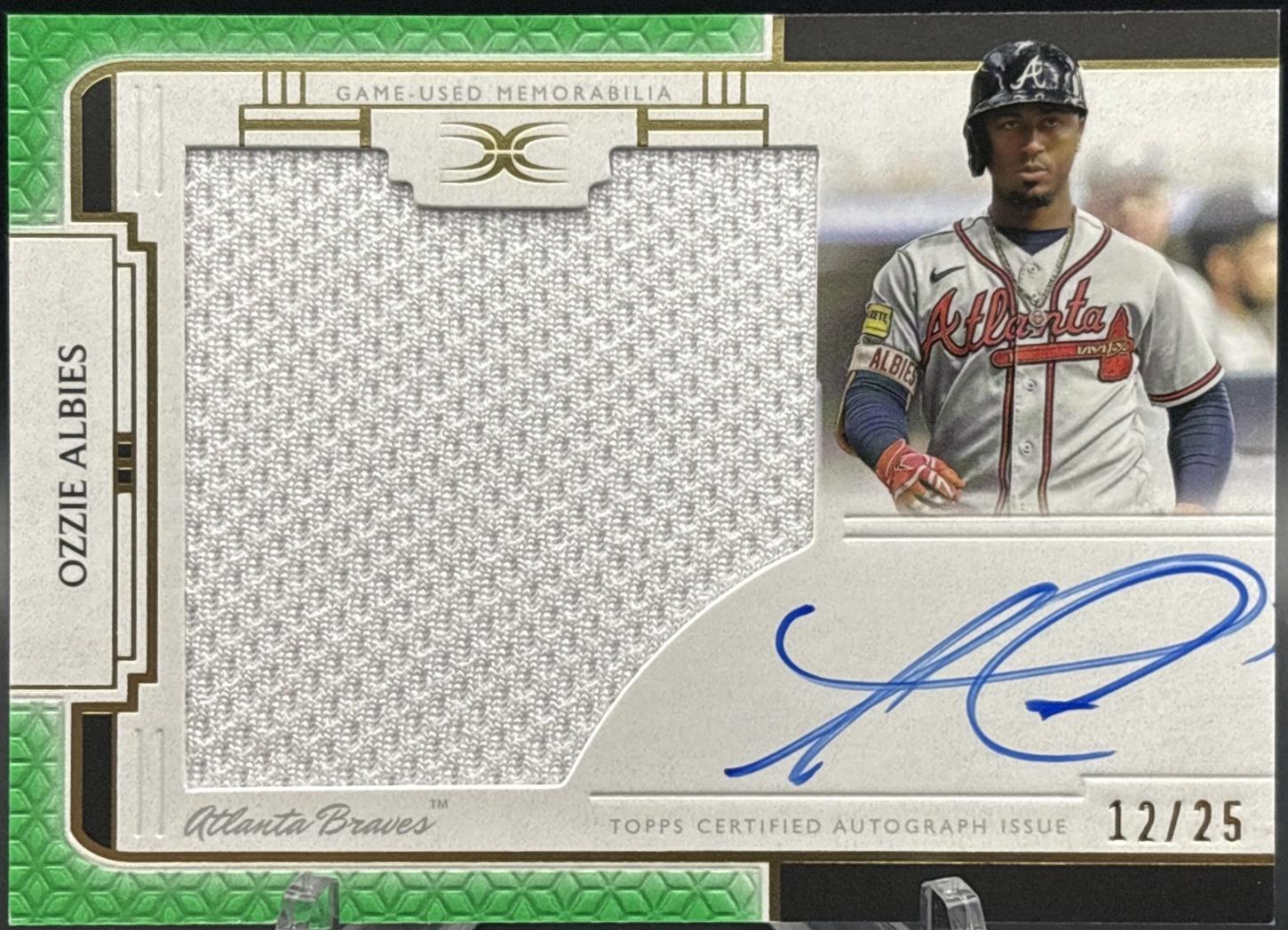 Ozzie Albies [Green] #ARC-OA