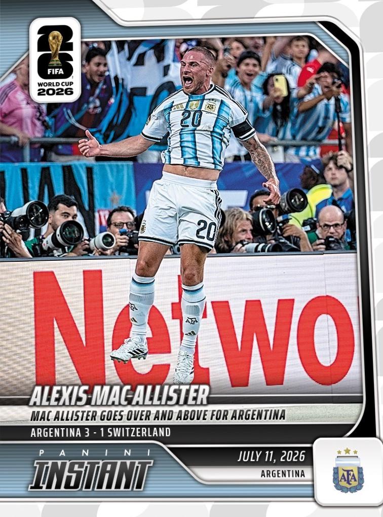 Alexis Mac Allister #229 2026 Panini Instant FIFA